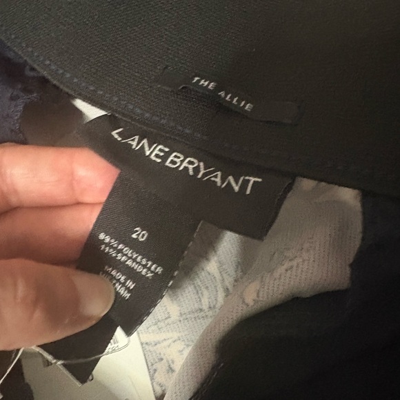 Lane Bryant Pants- Navy Floral - Picture 7 of 10